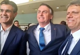 Bolsonaro recebe apoio de Rodrigo Garcia