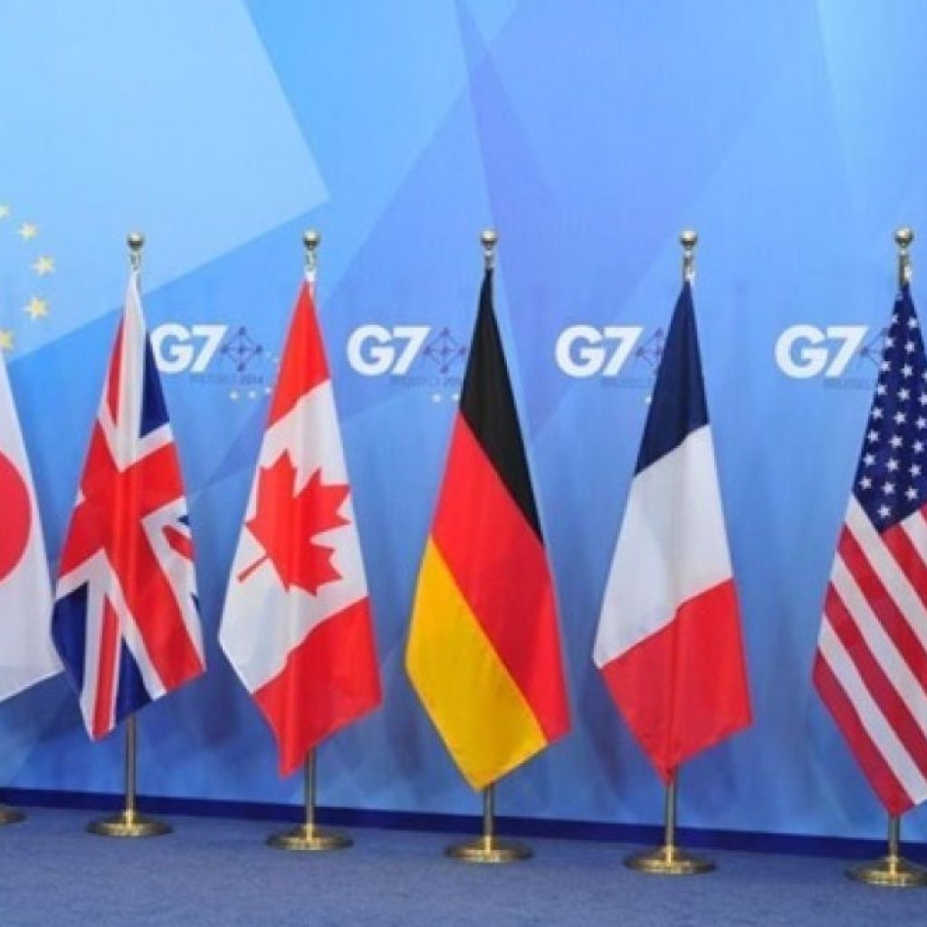 G7 afirma que nunca reconhecerá as fronteiras tomadas pela Rússia
