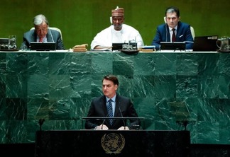 Bolsonaro desembarca em Nova York para Assembleia Geral da ONU